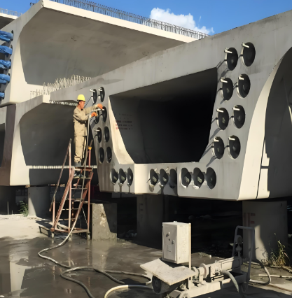 汉南压浆料施工流程及注意事项